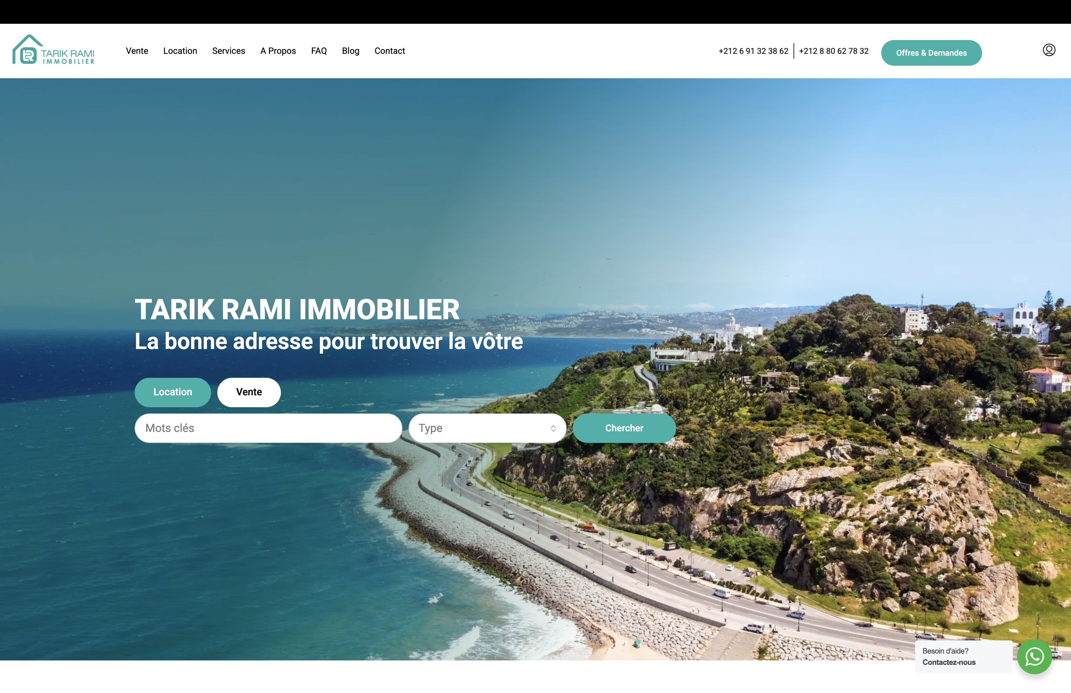 Image de marque de Tarik Rami Immobilier